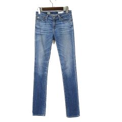 セオリー Theory エージー AG Premiere デニムパンツ ジーンズ スキニー ストレート 24 インディゴブルー USA製 国内正規品