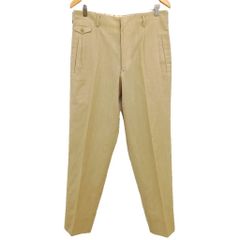 ムッシュニコル monsieur NICOLE 80s 90s ヴィンテージ 小林由紀雄 リネン スラックス トラウザー パンツ M ベージュ