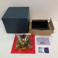 マルティグラス 義山飾り兜 置き物 五月人形 伝統工芸品 260924-1T