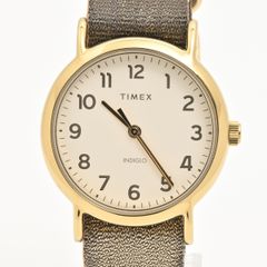 TIMEX(タイメックス) 腕時計 - CR2010 メンズ ラメ アイボリー