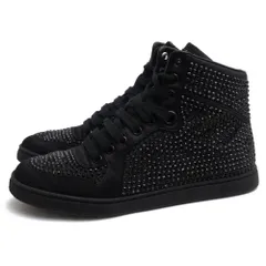 グッチ／GUCCI シューズ スニーカー 靴 ハイカット レディース 女性 女性用 ポリエステル ブラック 黒  338947 Coda Crystal Satin High Top Sneakers ラインストーン装飾