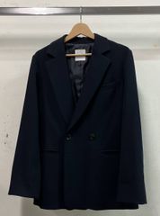 美品 crewre ダブルテーラードジャケット ネイビー 金ボタン サイズ3 人気ブランド】crewre 紺ブレ 金ボタン ダブルテーラードジャケット
