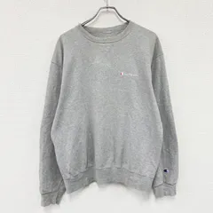 Champion　チャンピオン　スウェット/トレーナー　前V　グレー　古着