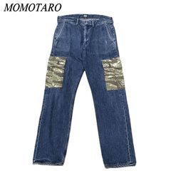 MOMOTARO Jeans, Size 34, Indigo (IDG)