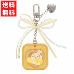 ちいかわ うさぎ CWキーリングコスメパレット 2色ハイライト 4色アイシャドウ ハートチャーム付き サテンリボン バッグチャーム