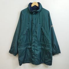 90s GANT USA SPORT ガント ナイロン ジャケット アウター フード 収納 スポーツ 古着 VINTAGE グリーン L I600