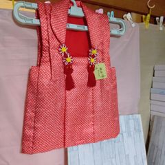 新品 正絹 被布単品 赤 あられ生地 - メルカリ