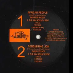 10インチ Winston Reedy / Barry Issac African People  Ritsdub  Melodica Dub / Conquering  MBX182 Room In The Sky UK