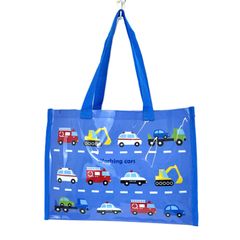 新品未使用 車 ワーキングカー 働く車 プールバッグ  マチあり プール 海 レジャー 習い事 男の子 女の子