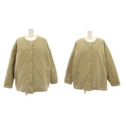 フリークスストア FREAKS STORE ミルフィーユノーカラーリバーシブル中綿ブルゾン ナイロン F ベージュ 1355248900030 /HN