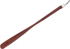【数量限定】長さ55cm ブラウン シューホーン 天然木 ロング 柯木 靴べら へレナ 不二貿易 17543 新着