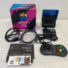 【塩】NEO GEO mini 40th Anniversary 動作確認済 NEOGEO mini PAD コントローラー付き【25315SK】I24