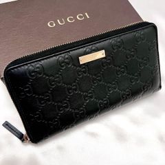 ◇極美品◇バレンシアガ ラウンドジップ長財布 ブラック×シルバー旧