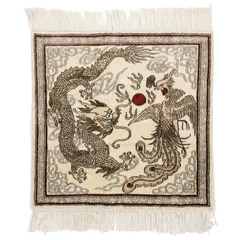 中国 1990年代 465×485mm - vintagecarpet-アンティークペルシャ絨毯・ヴィンテージラグ専門店【送料無料】