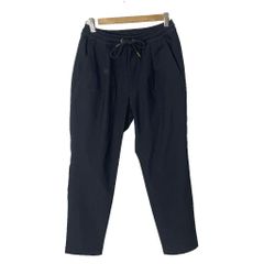 B&Y ユナイテッドアローズ BEAUTY&YOUTH ビューティー&ユース ラフナイロン 1P イージーパンツ テーパードパンツ S ブラック