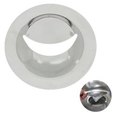 New drain cover easy replacement shop Kitchen drain cover Stainless Garbage catch net mounting plate with 5 nets. Suitable for sinks, drains, and as a basket for food waste. Made in Japan. Easy to install – just place it down.Stainless SUS304 LKM0002SUS2 a14994dd