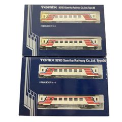 TOMIX 92103 三陸鉄道 36形 2箱セット 計4両セット Nゲージ 鉄道模型