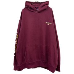 POLO SPORT / ポロスポーツ ラルフローレン スウェットパーカー 大きいサイズ ワインレッド (メンズ 2XL) 中古 古着 Y9916