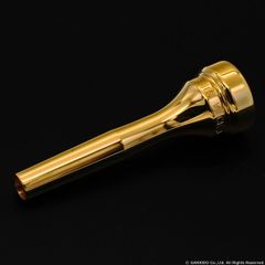 DENIS WICK クラシック トランペット用マウスピース 5 金メッキ仕上げ