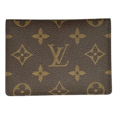 Louis Vuitton ルイ・ヴィトン M60533 カードケース モノグラム ポルトヴェルディ ブラウン 중고 USED-A 9304