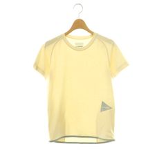 アンドワンダー and wander dry jersey raglan short sleeve T Tシャツ カットソー 00 アイボリー グレー /ES ■OS