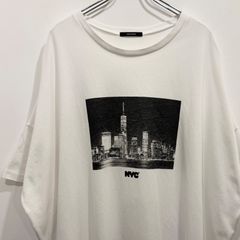 JOURNAL STANDARD ジャーナルスタンダード NYCビッグT ニューヨーク フォト オーバーサイズ ビッグシルエット モノトーン 白 ホワイト 送料込み