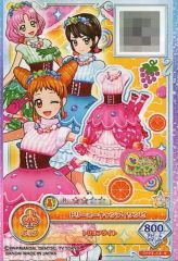 中古】アイカツDCD 16 01-CP02[キャンペーンレア]：ルビーブロッサム