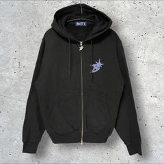 定価：24200円 BoTT B Logo Zip Hoodie 261BoTT58 BLACK ロゴ ジップパーカー ブラック