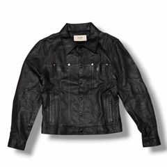 定価143000円 美品 TOGA VIRILIS 23AW LEATHER JACKET レイヤード
