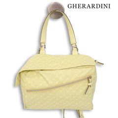 GHERARDINI ゲラルディーニ 総柄♪ 2WAY ショルダー ハンド バッグ Sz.F レディース