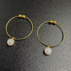ミキモト パールアイランド MIKIMOTO PEARL ISLAND フープ ピアス パール レディース 小物 アクセサリー