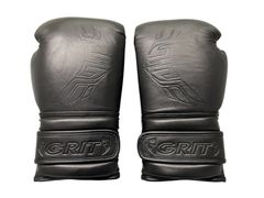 GRIT ボクシンググローブ ソフトタイプ 凹ロゴ 本革製