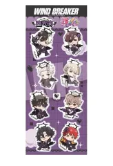 【新品】シール・ステッカー 集合 堕天使 ver. ぷっくるんシール 「TVアニメ WIND BREAKER」