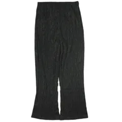 BEAUTY&YOUTH UNITED ARROWS ビューティーアンドユース ユナイテッドアローズ ラメプリーツパンツ 1614-137-6424 Free BLACK イージー ボトムス g21187