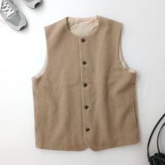 nest Robe/CONFECT ウールモッサークルーネックベスト3 - メルカリ nest Robe/CONFECT ウールモッサークルーネックベスト3 - メルカリ