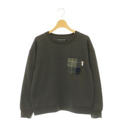 アーバンリサーチ サニーレーベル URBAN RESEARCH Sonny Label スウェット トレーナー ウールポケット 裏起毛 長袖 F チャコールグレー /HS ■OS ■MA
