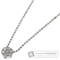Ponte Vecchio ポンテヴェキオ フラワー ダイヤモンド ネックレス K18WG レディース [中古]