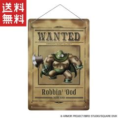 SQUARE ENIX スクウェア・エニックス ドラゴンクエスト レリーフプレート カンダタ手配書 送料無料
