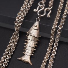 F259 ヴィンテージ ITALY 925刻印 ネックレス ベネチアンチェーン
