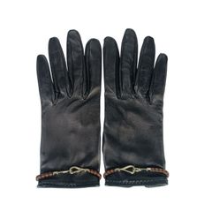 エルメス スエード ボリード ジジェ チャーム付き 手袋 グローブ