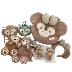 186000 現状品 Disney ディズニー Disney Sea ダッフィー・シェリーメイ・ジェラトーニ　グッズ 10点まとめ売り