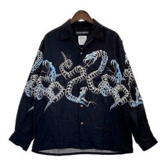 wacko maria 蛇 HAWAIIAN SHIRT L/S - メルカリ