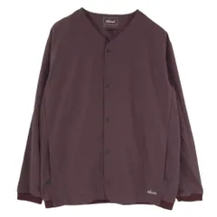 NANGA ナンガ N2500-1T302A DotAir COMFY CD ドットエア コンフィ カーディガン エンジ系 L【中古】