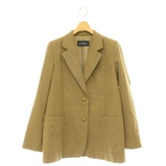 イエナ IENA 24AW LIENシングルブレザー ジャケット テーラードジャケット 2B 36 キャメル /HS ■OS