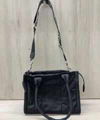 ★【MARC JACOBS】マーク ジェイコブス ザ パフィー ナイロン トート バッグ ラージ ブラック【0429】