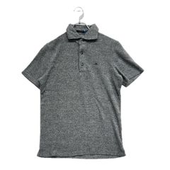 中古 メンズ ジェイリンドバーグ J.LINDEBERG 半袖ポロシャツ S グレー パイル地