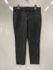 PC549⚫︎BANANA REPUBLIC⚫︎バナナリパブリック⚫︎パンツ⚫︎スリム⚫︎アンクルパンツ⚫︎スラックス⚫︎ストレッチ⚫︎レディース⚫︎size0⚫︎チャコールグレー
