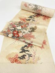 小紋 紋意匠 手描き 正絹 反物 - メルカリ