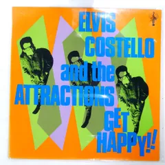 US盤 ELVIS COSTELLO & ATTRACTIONS GET HAPPY COLUMBIA AL36347 1LP