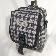 Coleman コールマン ポーチ ミニバッグ チェック柄 y2k アーカイブ 90s 10s レトロ 希少 逸品 良品 ベタつきなし 完売モデル ショルダーストラップ欠品のため格安 マルチポーチ ベルトポーチ 小物入れ 【至高のアーカイブ】